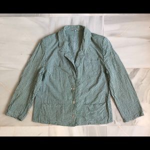 Vintage Gingham Blazer